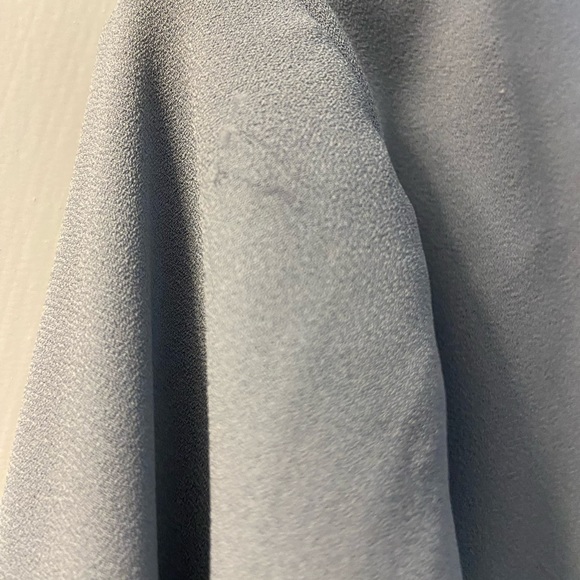 NWOT Beautiful Powder Slate Blue Blouse - Picture 12 of 15